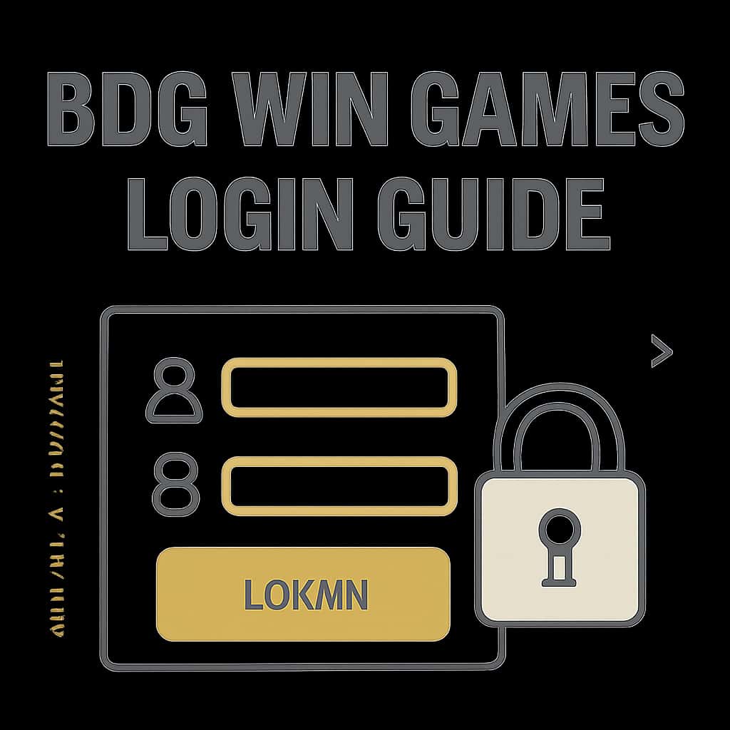 Illustration detailing key aspects of the BDG Win Games Login Guide.
