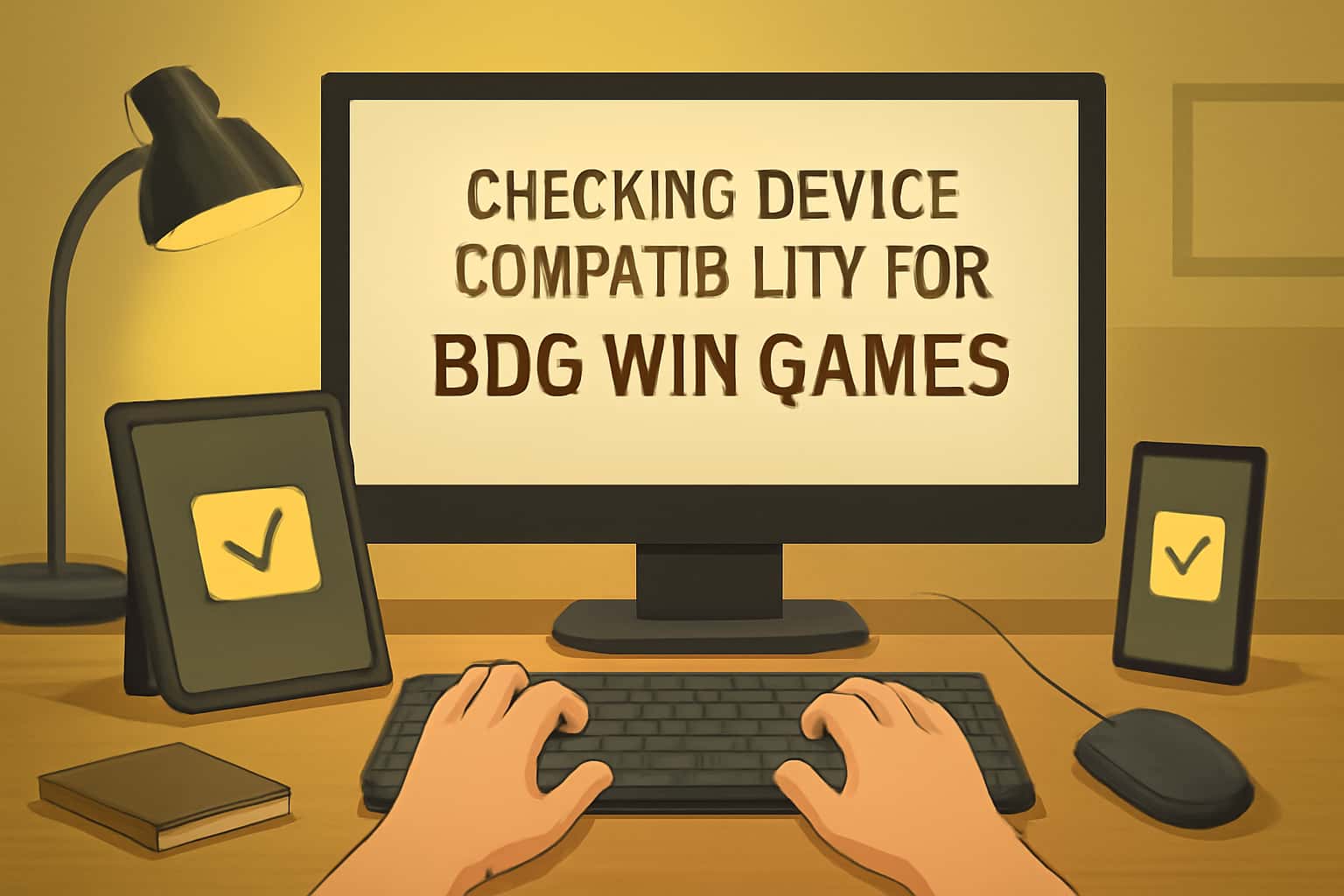 An informative visual representation relating to device compatibility for BDG Win Games.