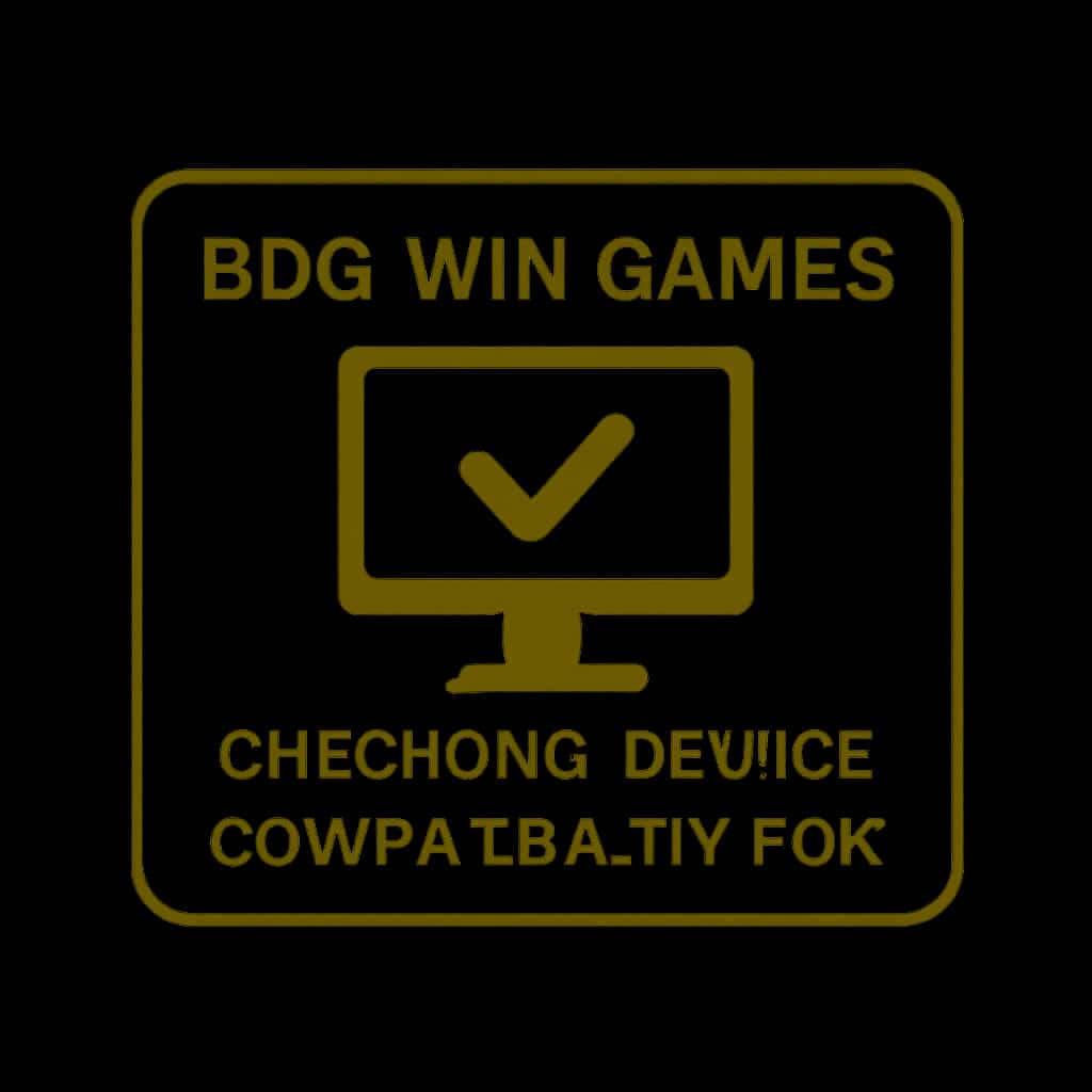 An icon representing the guide for device compatibility for BDG Win Games.