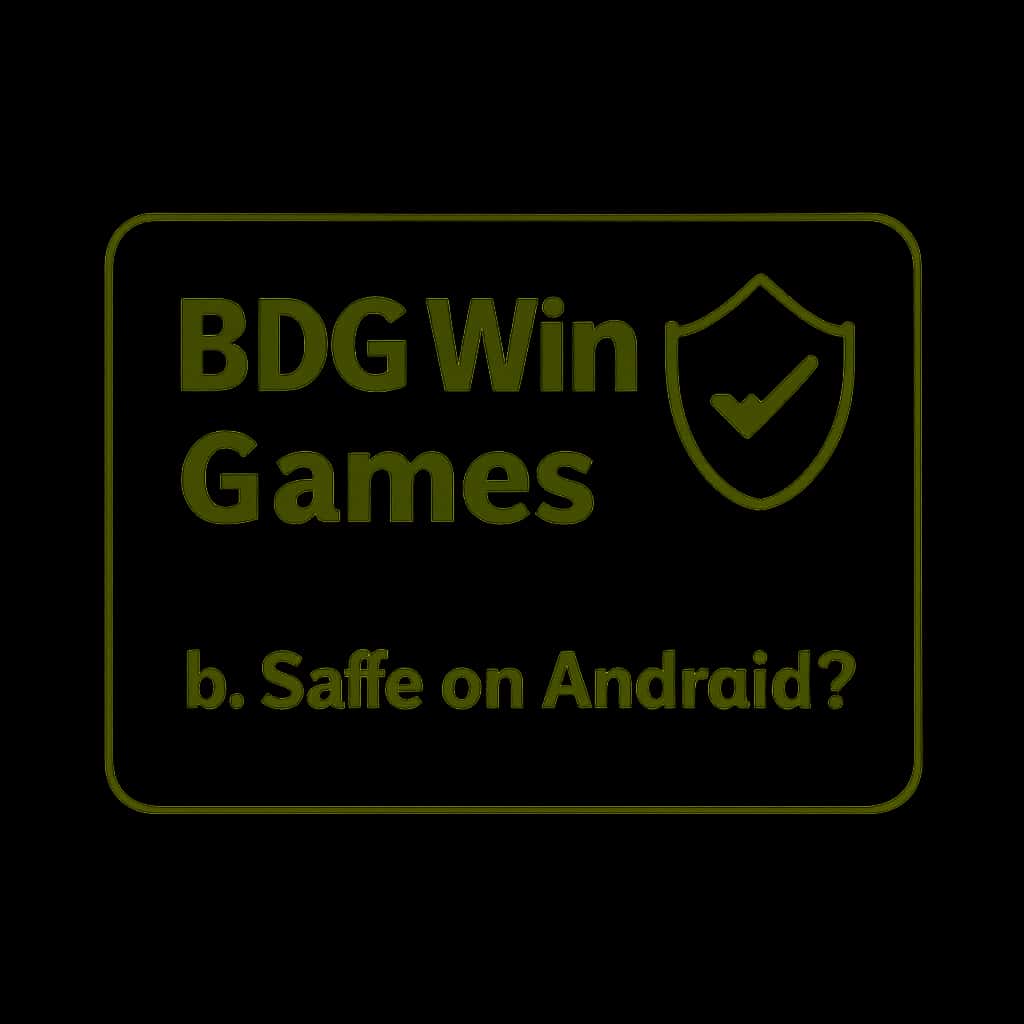 Icon representing the safety analysis of BDG Win Games on Android.